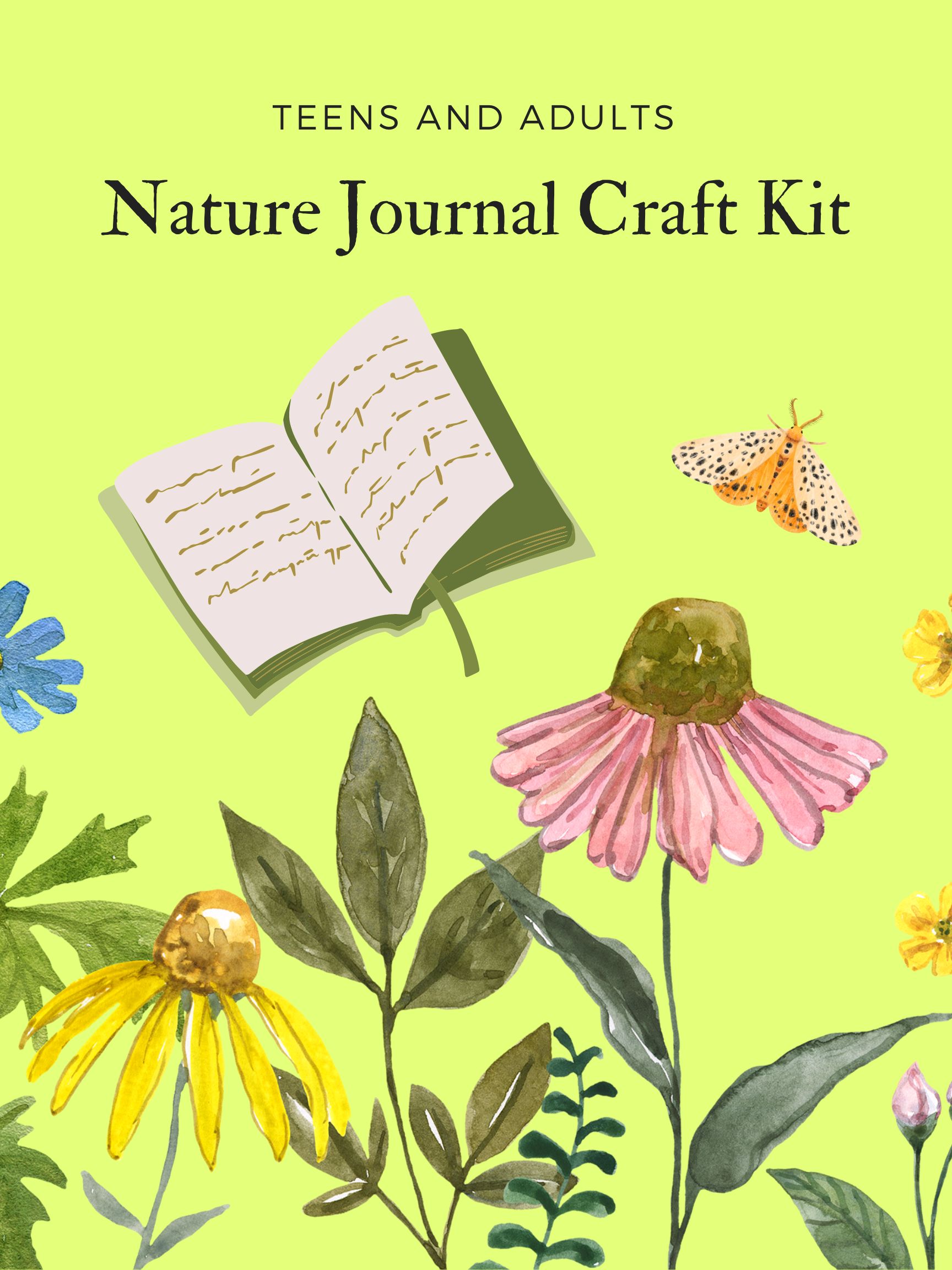 Teen and Adult Nature Journal Kits East Greenwich Free Library